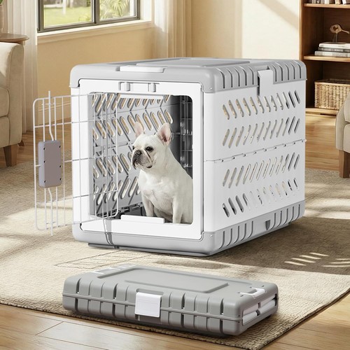 Collapsible dog crate for - collapsible,